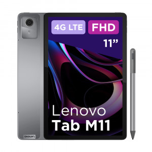 Lenovo Tab M11 TB330XU Tablet + Pen KTK G88 4GB 128GB LTE IPS 90Hz Android 13 Grigio