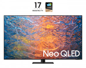 Samsung Series 9 Tv QE55QN95CATXZT Neo Qled 4K Smart TV 55 Pollici Processore Neural Quantum 4K Dolby Atmos E Ots+ Slate Black 2023