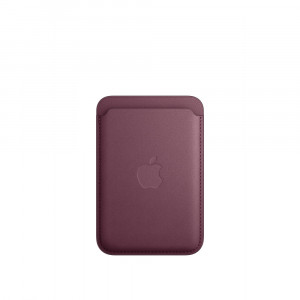 Apple Portafoglio MagSafe per Custodia in Tessuto Finewoven per Iphone Gelso