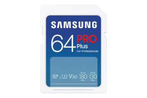 Samsung PRO Plus SD Card - Scheda di Memoria 64GB 2023