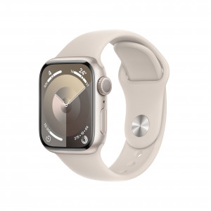 Smartwatch Apple Watch Series 9 GPS Cassa 41mm in Alluminio Galassia con Cinturino Sport M/L Galassia