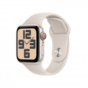 Smartwatch Apple Watch SE GPS + Cellular Cassa 40mm in Alluminio Galassia con Cinturino Sport S/M Galassia