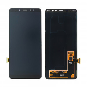 Ricambio Compatibile Lcd Display Touch Screen Nero Samsung Galaxy A8 Plus A730 Originale Service Pack