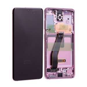 Ricambio Lcd Display Touch Service Pack Schermo GH82-22131C GH82-22123C Per Galaxy S20 G980 Rosa Originale Service Pack